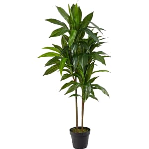 Nearly Natural 43" Dracaena Silk Artificial Plant for $48