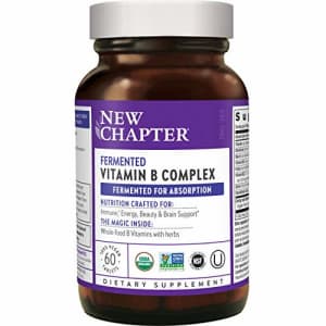 New Chapter Vitamin B Complex, Fermented Vitamin B Complex, ONE Daily with Whole-Food Herbs + for $29