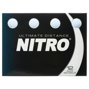 Nitro Ultimate Distance Golf Ball 12-Pack for $9 Nitro Ultimate Distance Golf Ball 12-Pack for $9