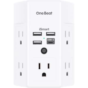 One Beat 5-Outlet Multi-Plug Outlet Extender for $11