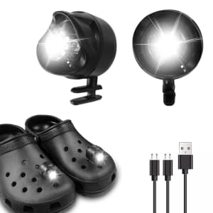 Headlights for Crocs 2-Pack for $9