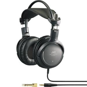 JVC HARX900 High-Grade Full-Size Headphone,Black for $49