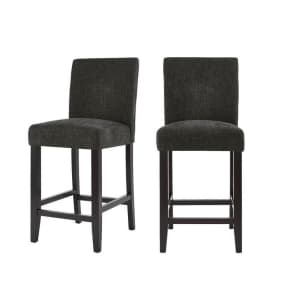 StyleWell Banford Upholstered Counter Stool 2-Pack for $155 StyleWell Banford Upholstered Counter Stool 2-Pack for $155