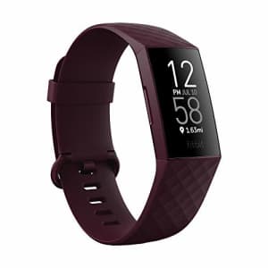 Fitbit Charge 4 Fitness and Activity Tracker with Built-in GPS, Heart Rate, Sleep & Swim Tracking, for $100