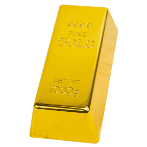Fake 999.9 Fine Gold Bar Door Stop for $6