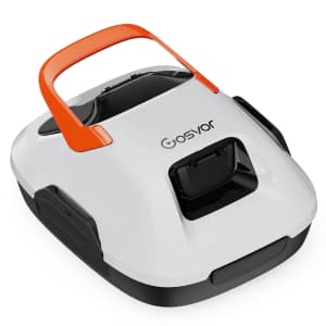 Gosvor Cordless Robotic Pool Vaccum Cleaner for $90
