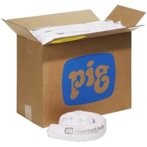 New Pig 3" x 48" Oil-Absorbent Sock 12-Pack for $57 New Pig 3" x 48" Oil-Absorbent Sock 12-Pack for $57