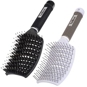 TaiBest Boar Bristle Hair Brush Set for $5