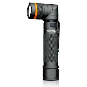 Nicron Rechargable Tactical Twist Flashlight for $36 Nicron Rechargable Tactical Twist Flashlight for $36