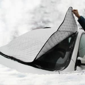 SuBleer Car Windshield Snow Cover for $11 SuBleer Car Windshield Snow Cover for $11