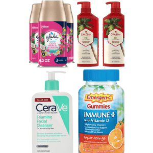 Health, Beauty & Household at Amazon at Amazon Rewards: Buy 1 item, get 50% off 2nd