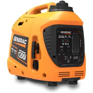 Generac GP1200i 1,200Watt Portable Inverter Generator for $265 via Prime Generac GP1200i 1,200Watt Portable Inverter Generator for $265 via Prime
