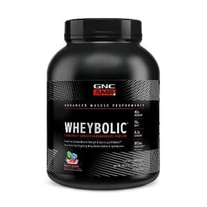 GNC AMP Wheybolic | Targeted Muscle Building and Workout Support Formula | Pure Whey Protein Powder for $70 GNC AMP Wheybolic | Targeted Muscle Building and Workout Support Formula | Pure Whey Protein Powder for $70