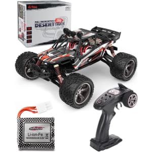 Bezgar 8 Hobbyist Grade Remote Control Desert Truck for $56