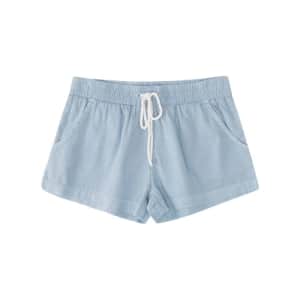 Billabong Girls' Hit The Road Elastic Waist Pull On Short, Chambray, XX-Small for $21