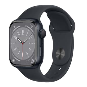 Apple Watch Series 8 GPS 41mm Sport Watch for $365