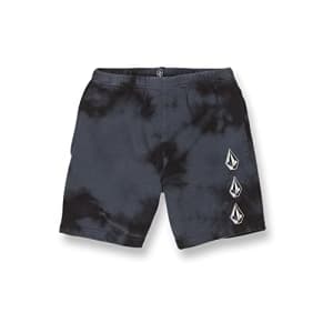 Volcom boys Iconic Stone Fleece Sweatshort (Big & Little Sizes) Shorts, Marina Blue, 2 US for $13