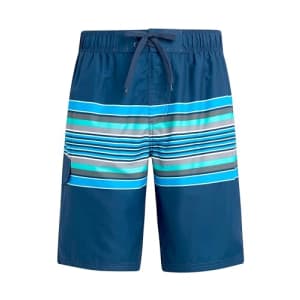 Kanu Surf Men's Standard Wade Swim Trunks (Regular & Extended Sizes), Orbit Navy/Green for $25