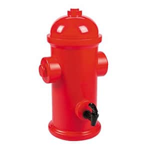 Fun Express Fire Hydrant Drink Dispenser (holds 1.75 Gallons) Firefighter and Dog Paw Party Supplies for $30