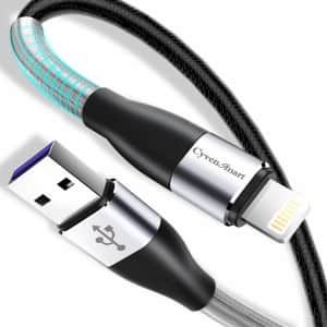 CyvenSmart 6-Foot Lightning Cable 2-Pack for $5 CyvenSmart 6-Foot Lightning Cable 2-Pack for $5