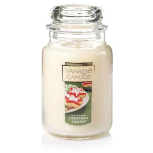 Yankee Candle Christmas Cookie Large Jar Candle for $11 Yankee Candle Christmas Cookie Large Jar Candle for $11