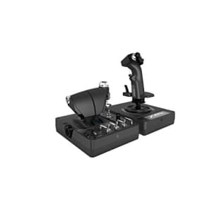 Logitech G X56 H.O.T.A.S Throttle and Joystick Flight Simulator Game Controller, 4 Spring Options, for $250