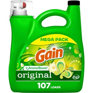 Gain + Aroma Boost 154-oz. Liquid Laundry Detergent Mega Pack for $11 via Sub & Save