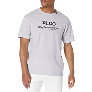 LRG Lifted Men's Collection T-Shirt, Research Group Silver, 3X for $19 LRG Lifted Men's Collection T-Shirt, Research Group Silver, 3X for $19