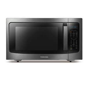 Toshiba ML-EC42P(BS) Microwave Oven with Healthy Air Fry, Smart Sensor, Easy-to-Clean Interior and for $218