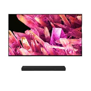 Sony XR65X90K 65" 4K Smart BRAVIA XR HDR Full Array LED TV with a HT-A3000 3.1Ch Soundbar with for $1,496