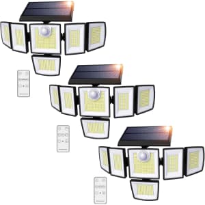 iMaihom Solar LED Flood Light 3-Pack for $28 iMaihom Solar LED Flood Light 3-Pack for $28