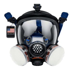 Parcil Safety Full Face Respirator Gas Mask: Buy 1, Get 1 free Parcil Safety Full Face Respirator Gas Mask: Buy 1, Get 1 free