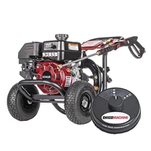 SIMPSON Cleaning CM61118-S Clean Machine 3500 PSI Gas Pressure Washer, 2.5 GPM, KOHLER SH270 for $600