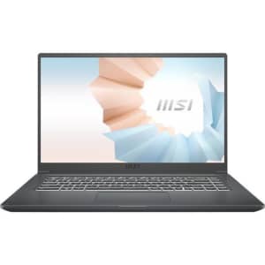 MSI Modern 15 11th-Gen. i5 15.6" Laptop w/ 512GB NVMe SSD for $466