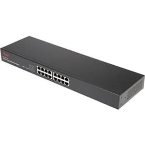 Rosewill RC-GS1016 10/100/1000 Mbps 16-Port Unmanaged Gigabit Ethernet Desktop/Rackmountable for $63