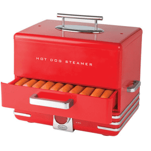 Nostalgia Diner Style Hot Dog Steamer for $13