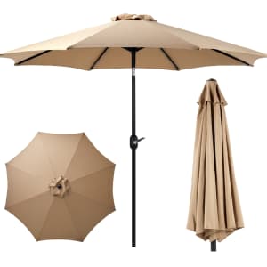 JHK 9-Foot All-Weather Patio Umbrella for $30