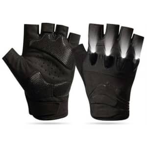 Savior LED Half-Finger Cycling Gloves for $20