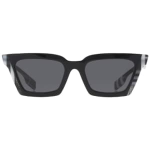 BURBERRY Sunglasses BE 4392 U 405187 Briar Black/Check White Black for $95