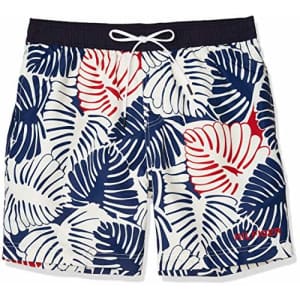 Tommy Hilfiger Men's 7" Swim Trunks, CANTELOUPE, SM for $46 Tommy Hilfiger Men's 7" Swim Trunks, CANTELOUPE, SM for $46
