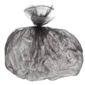 AmazonCommercial 13-Gallon Trash Bags 100-Pack for $4