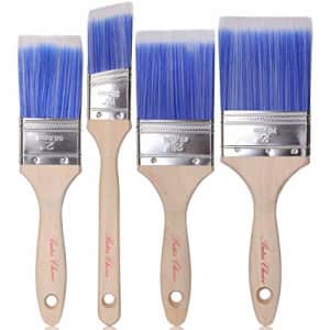 Bates Choice Bates Paint Brushes - 4 Pack, Treated Wood Handle, Paint Brush, Paint Brushes Set, Professional for $8