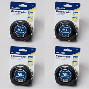 Set of 4 Allied Tools 16-Feet Powerule Tape Measure for $12 Set of 4 Allied Tools 16-Feet Powerule Tape Measure for $12