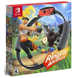 Ring Fit Adventure for Nintendo Switch for $80