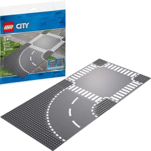 LEGO City Curve and Crossroad Building Kit for $21