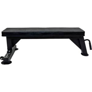 Tru Grit Flat Utility Weight Bench for $50