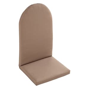 BrylaneHome Adirondack Chair Cushion Patio Seat Padding, Khaki Brown for $81
