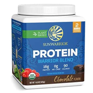 Sunwarrior Vegan Protein Powder with BCAA | Organic Hemp Seed Protein Gluten Free Non-GMO Dairy for $27