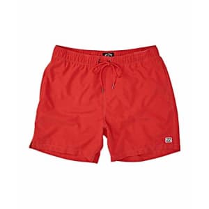 Billabong Men's All Day Layback Boardshort, Red Hot, X-Large for $27