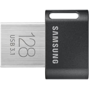Samsung FIT Plus 128GB USB 3.1 Flash Drive for $15